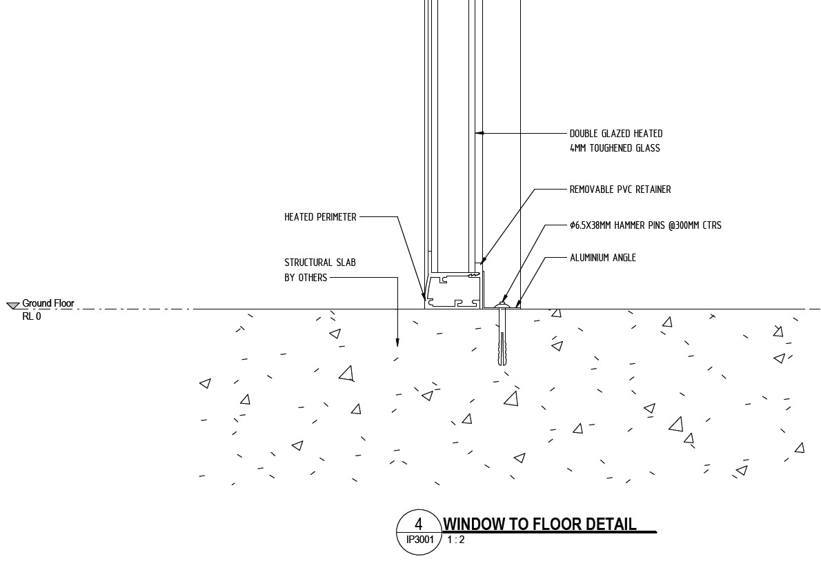 Window to Floor Detail
